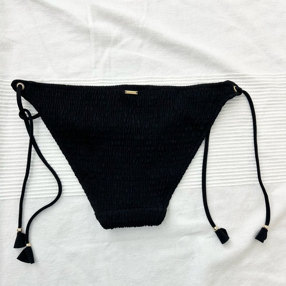 Victoria's Secret Side Tie Bikini Bottoms Swim Shirred
Gold Bead Tassels Beach - Picture 2 of 7